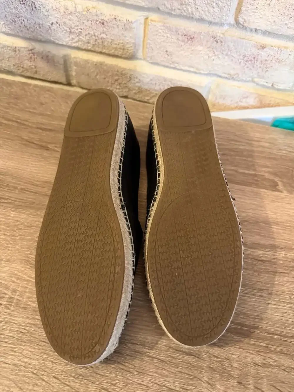 Michael Kors Kendrick Pebbled Leather Slip-On Espadrilles